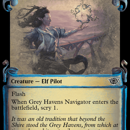 Grey Havens Navigator [The Lord of the Rings: Tales of Middle-Earth Showcase Scrolls]