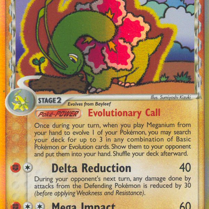 Meganium (4/101) (Delta Species) [EX: Dragon Frontiers]