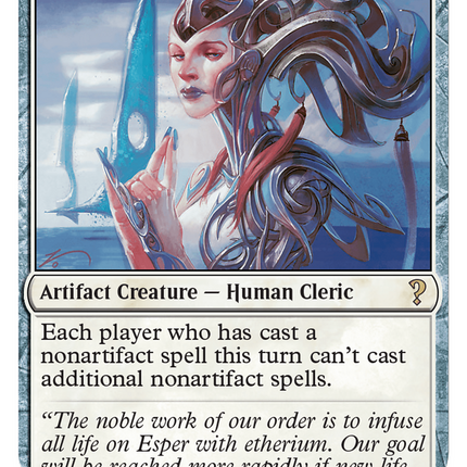 Ethersworn Canonist (White Border) [Mystery Booster 2]