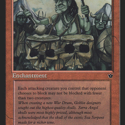 Goblin War Drums (Jeff A. Menges) [Fallen Empires]