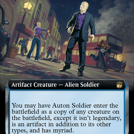 Auton Soldier (Extended Art) [Doctor Who]
