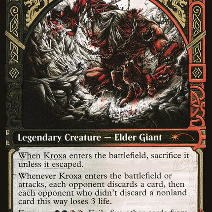 Kroxa, Titan of Death's Hunger [Secret Lair Drop Series]