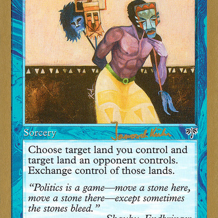 Political Trickery (Janosch Kuhn) (SB) [World Championship Decks 1997]