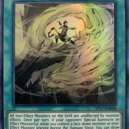 Flawless Perfection of the Tenyi [OP17-EN008] Super Rare