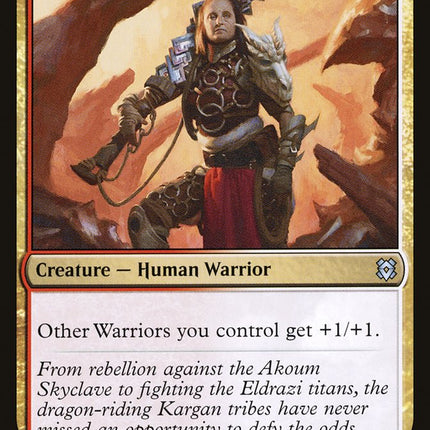 Kargan Warleader [Zendikar Rising]