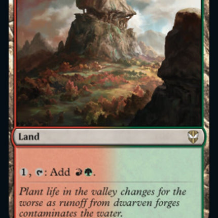 Mossfire Valley [Streets of New Capenna Commander]