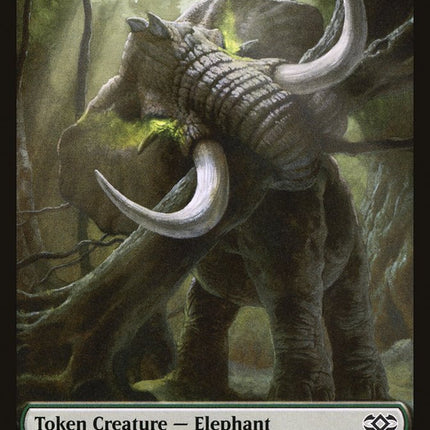 Angel // Elephant Double-Sided Token [Double Masters Tokens]