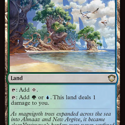 Yavimaya Coast [Secrets of Strixhaven Commander]
