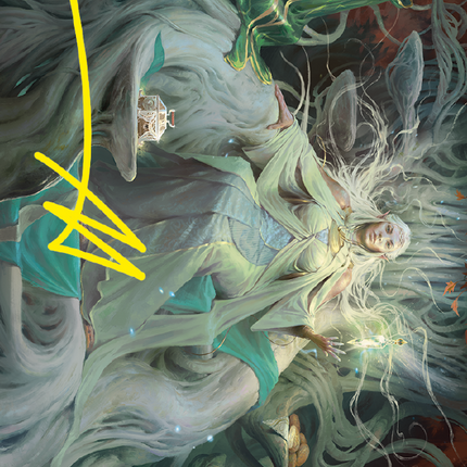 Galadriel, Gift-Giver Art Card (Gold-Stamped Signature) [The Lord of the Rings: Tales of Middle-earth Art Series]