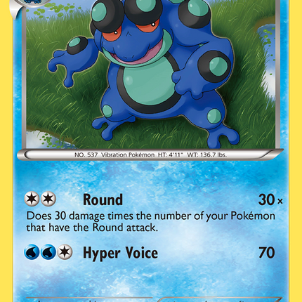 Seismitoad (24/101) [Black & White: Noble Victories]