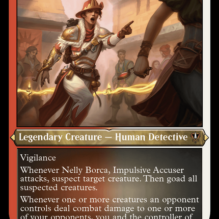 Nelly Borca, Impulsive Accuser (Display Commander) [Murders at Karlov Manor Commander]