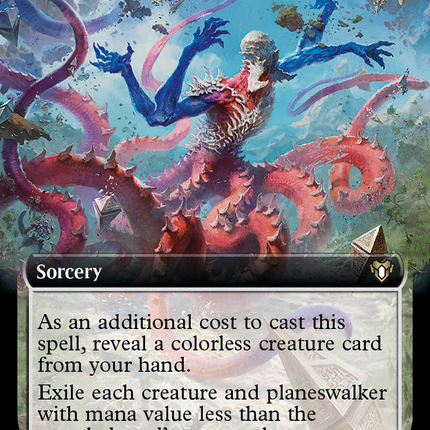 Calamity of the Titans (Extended Art) [Commander Masters]