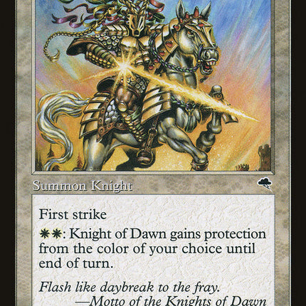 Knight of Dawn [Tempest]