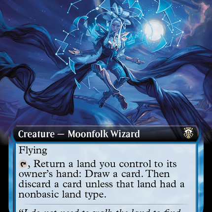 Wonderscape Sage (Extended Art) [Modern Horizons 3 Commander]