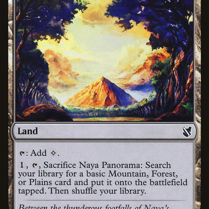 Naya Panorama [Commander 2019]