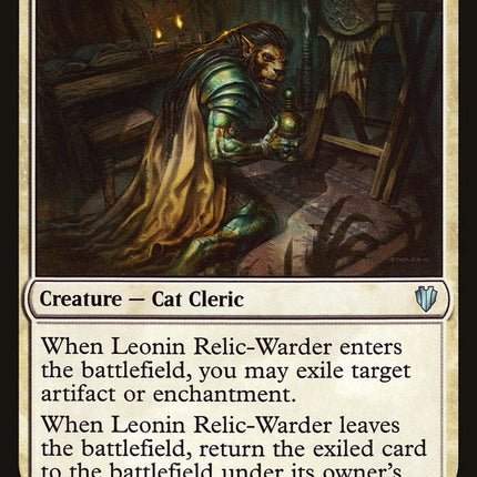 Leonin Relic-Warder [Mystery Booster]