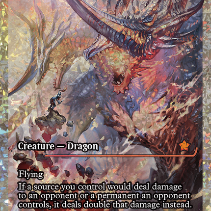 Twinflame Tyrant (Fracture Foil) [Foundations]