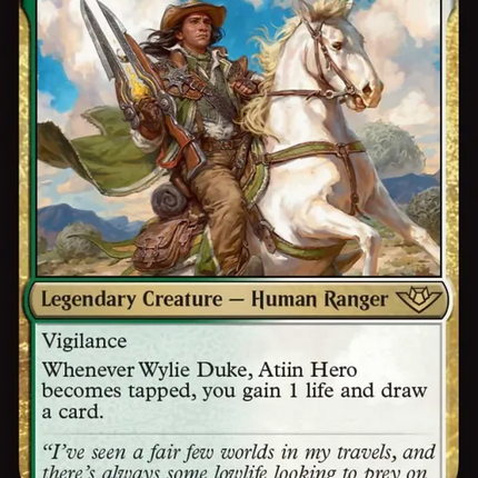 Wylie Duke, Atiin Hero [Outlaws of Thunder Junction]