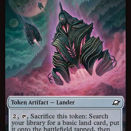 Robot // Lander (0006) Double-Sided Token [Edge of Eternities Tokens]