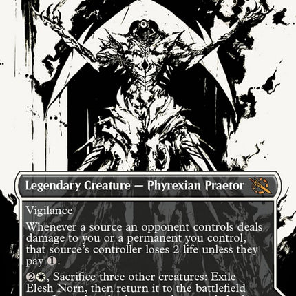 Elesh Norn // The Argent Etchings (Showcase Planar Booster Fun) [March of the Machine]