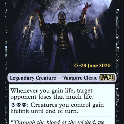 Vito, Thorn of the Dusk Rose [Core Set 2021 Prerelease Promos]