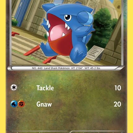 Gible (86/124) [Black & White: Dragons Exalted]