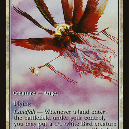 Emeria Angel (Game Day) (Extended Art) [Zendikar Promos]