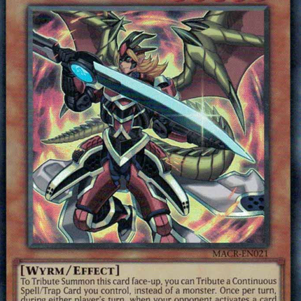 Ignis Heat, the True Dracowarrior [MACR-EN021] Ultra Rare