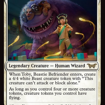 Toby, Beastie Befriender [Duskmourn: House of Horror]