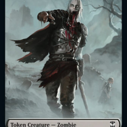 Zombie // Drake Double-Sided Token [Streets of New Capenna Commander Tokens]