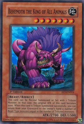 Behemoth the King of All Animals [FET-EN014] Super Rare