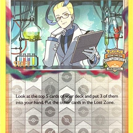 Colress's Experiment (Regional Championships) (Staff) [Sword & Shield: Lost Origin]