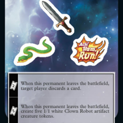 Yawgmoth Merfolk Soul [Unfinity Stickers]