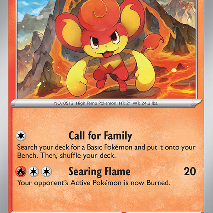 Pansear (020/182) [Scarlet & Violet: Paradox Rift]