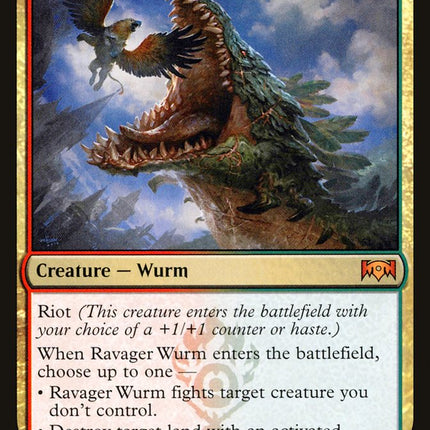Ravager Wurm [Ravnica Allegiance]