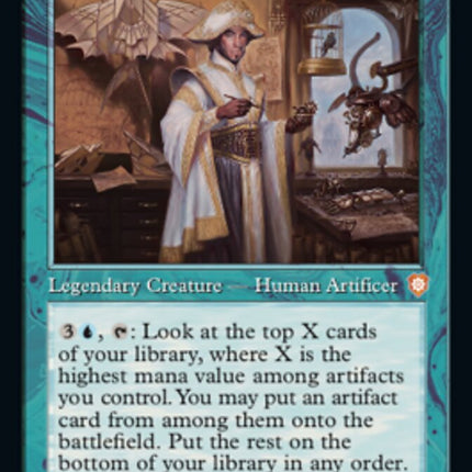 Muzzio, Visionary Architect (Retro) [The Brothers' War Commander]