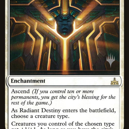 Radiant Destiny (Promo Pack) [Rivals of Ixalan Promos]