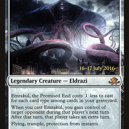 Emrakul, the Promised End [Eldritch Moon Prerelease Promos]