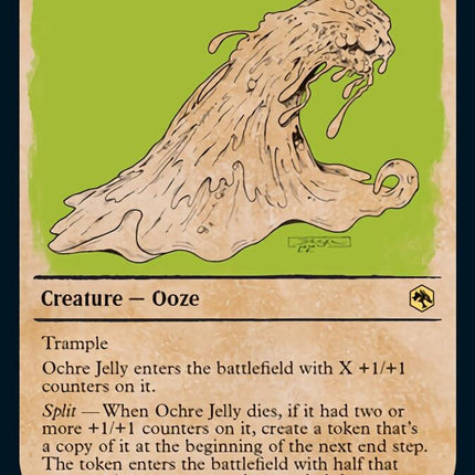 Ochre Jelly (Showcase) [Dungeons & Dragons: Adventures in the Forgotten Realms]