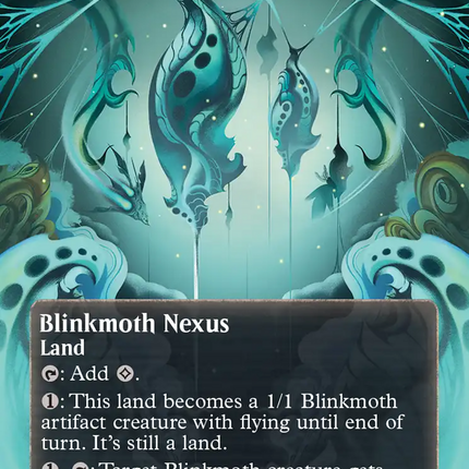 Blinkmoth Nexus (0138) (Borderless) (Galaxy Foil) [Edge of Eternities: Stellar Sights]