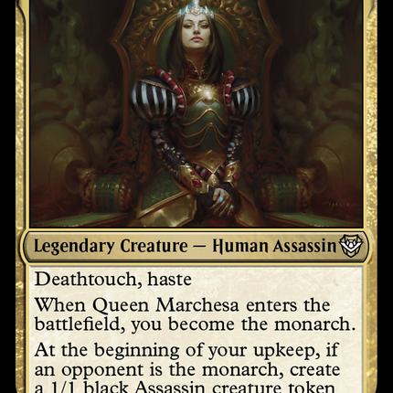 Queen Marchesa [Outlaws of Thunder Junction Commander]
