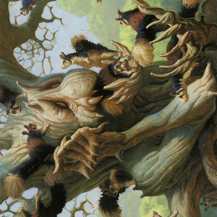 Scurry Oak Art Card [Modern Horizons 2 Art Series]