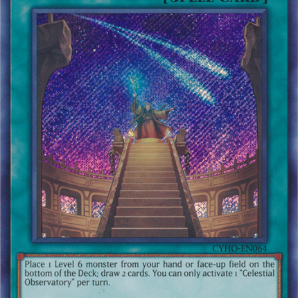 Celestial Observatory [CYHO-EN064] Secret Rare
