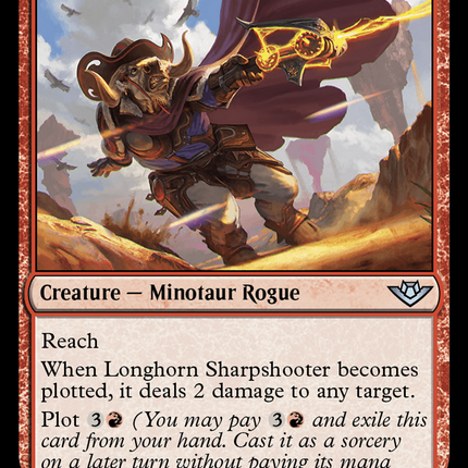 Longhorn Sharpshooter [Outlaws of Thunder Junction]