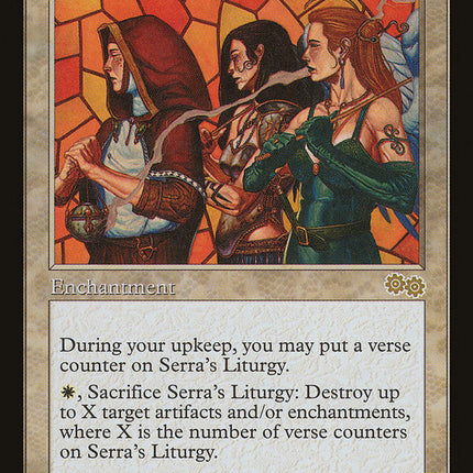 Serra's Liturgy [Urza's Saga]