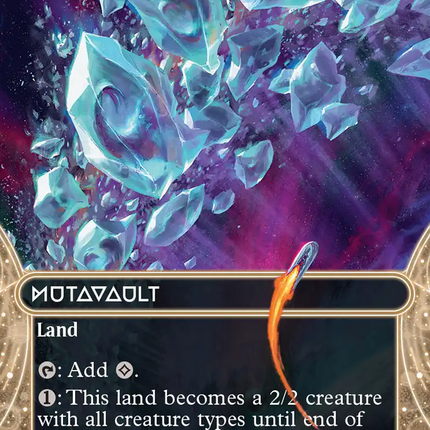 Mutavault (0028) (Borderless) [Edge of Eternities: Stellar Sights]