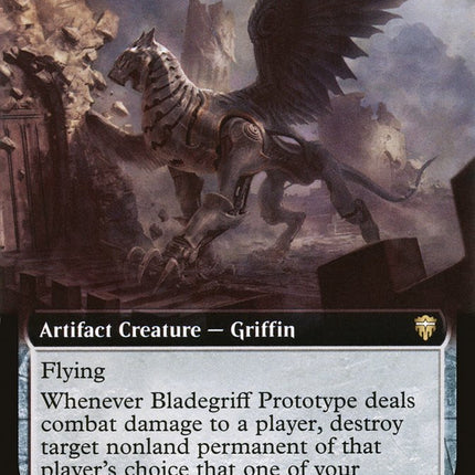 Bladegriff Prototype (Extended Art) [Commander Legends]