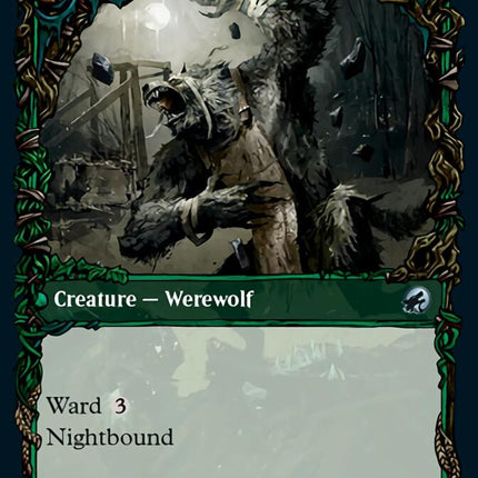 Burly Breaker // Dire-Strain Demolisher (Showcase Equinox) [Innistrad: Midnight Hunt]