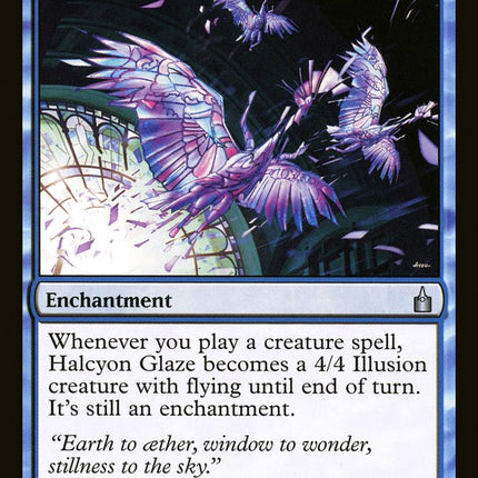 Halcyon Glaze [Ravnica: City of Guilds]
