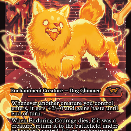 Enduring Courage (Japan Showcase) [Duskmourn: House of Horror]